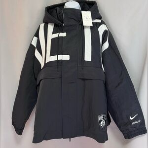 Womens Nike x Ambush NBA Brooklyn Nets Full Zip‎ Jacket Size Large Large NWT